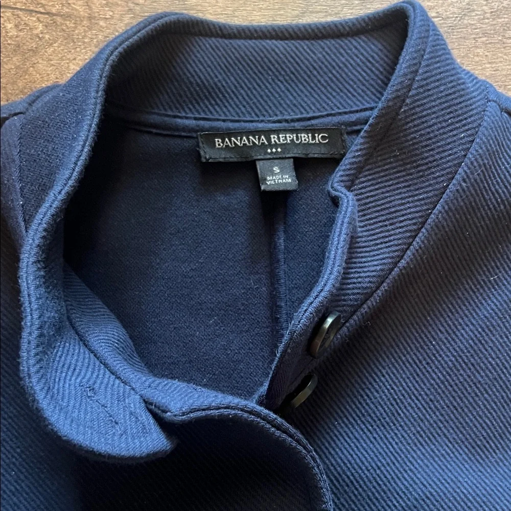 Banana Republic Dark Blue Women's Blazer - Picture 3 of 6